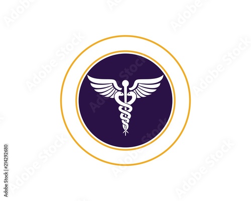 Emblem Caduceus logo