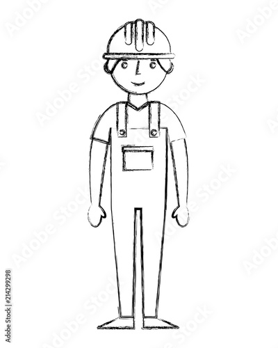 construction builder avatar character