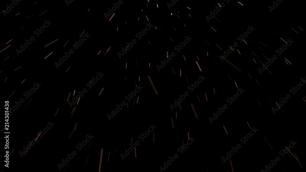 Animated low angle view of rain or bursts of sparks or embers as if cutting or grinding metals by machines or by hand power tools in industry or workshop or in steel factory. Animated low angle view of rain or bursts of sparks or embers as if cutting or grinding metals by machines or by hand power tools in industry or workshop or in steel factory.