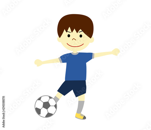 サッカー　男の子