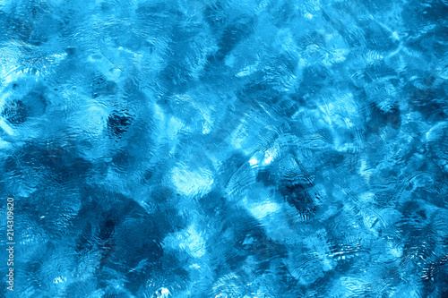 Photo background of bright bubbling water