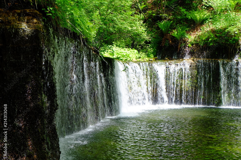 軽井沢 白糸の滝 軽井沢 白糸の滝