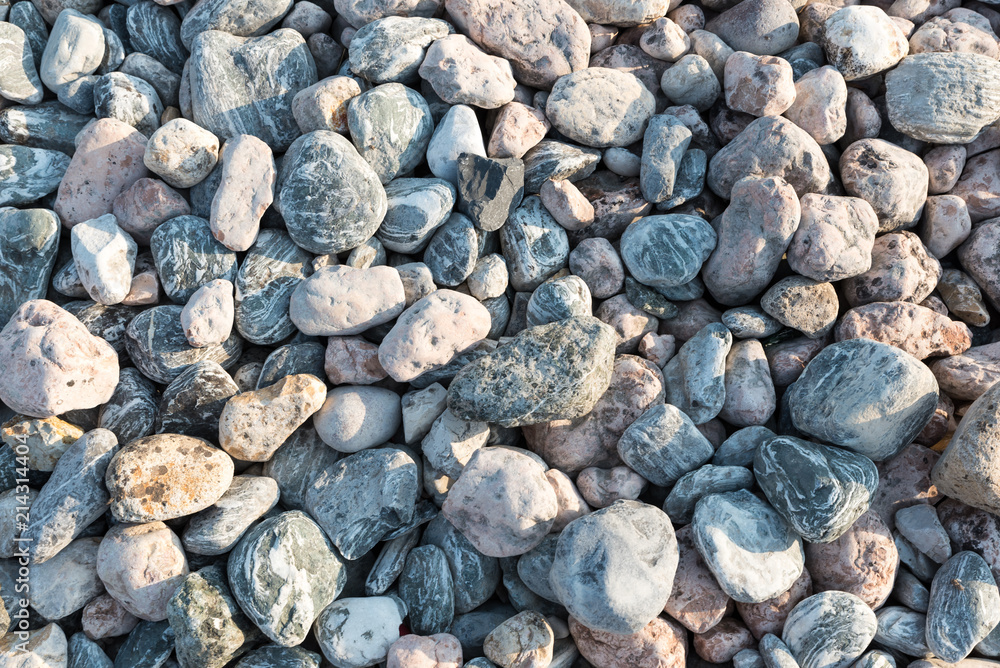 Texture of river stones Texture of river stones