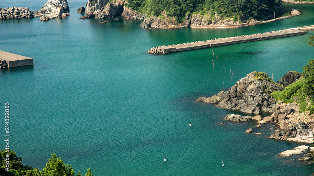 Fototapeta premium 山陰ジオパーク・穴見海岸