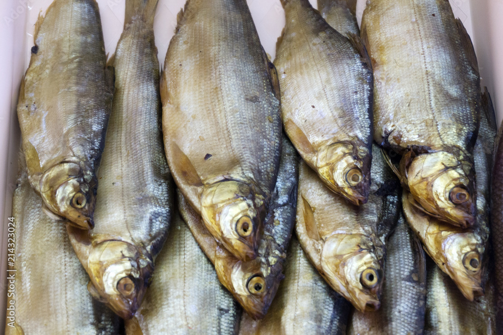 smoked structure Composition of dried and smoked fish . smoked structure Composition of dried and smoked fish .