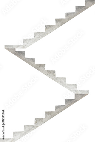 concrete stairway