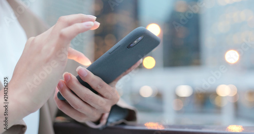 Photography Woman use of smart phone