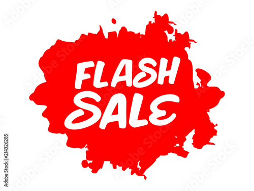 Flash sale vector