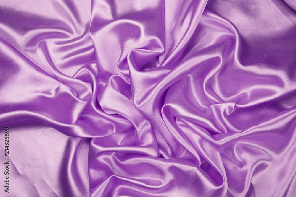 Obraz premium Purple luxury satin fabric texture for background