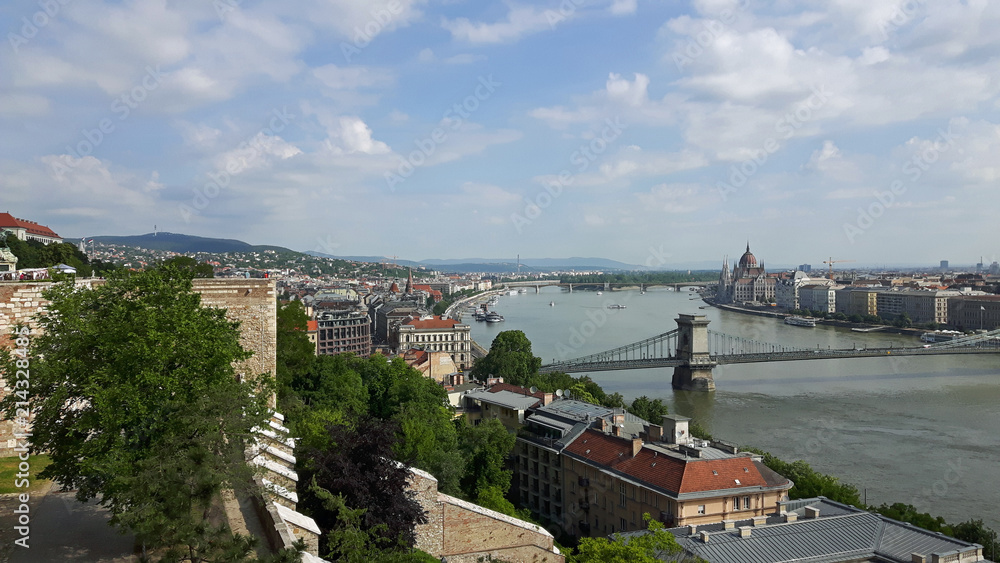 Vue sur Budapest, Hongrie