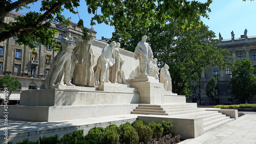 Kossuth Monument à Budapest, Hongrie
