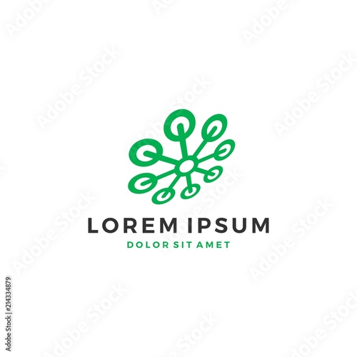 drone logo shutter lens photography video service vector icon template