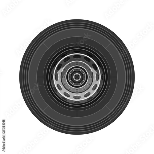 wheel of car