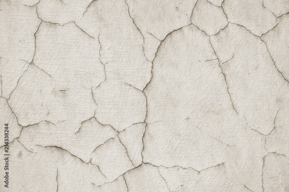 Fototapeta premium cracked plaster