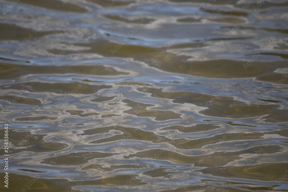 Fluid Water Texture Background Australian Lake Brown 