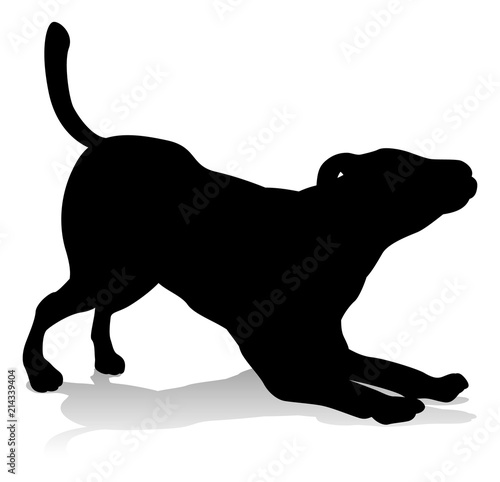Dog Pet Animal Silhouette
