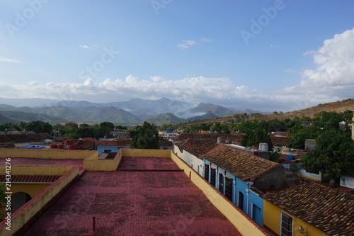 Blick auf die Kolonialstadt Trinidad auf Kuba © franziskahoppe