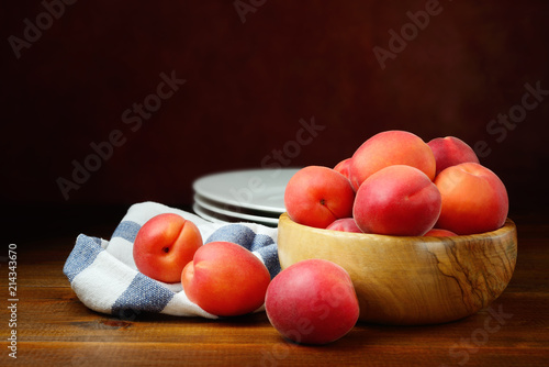 Apricots, still life