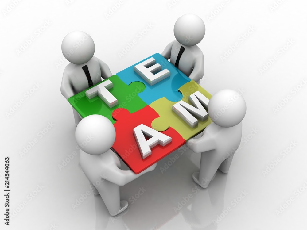 3d rendering business team holding text team
3d rendering business team holding text team