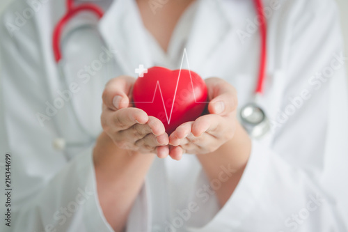 Medical heart cardiology concept