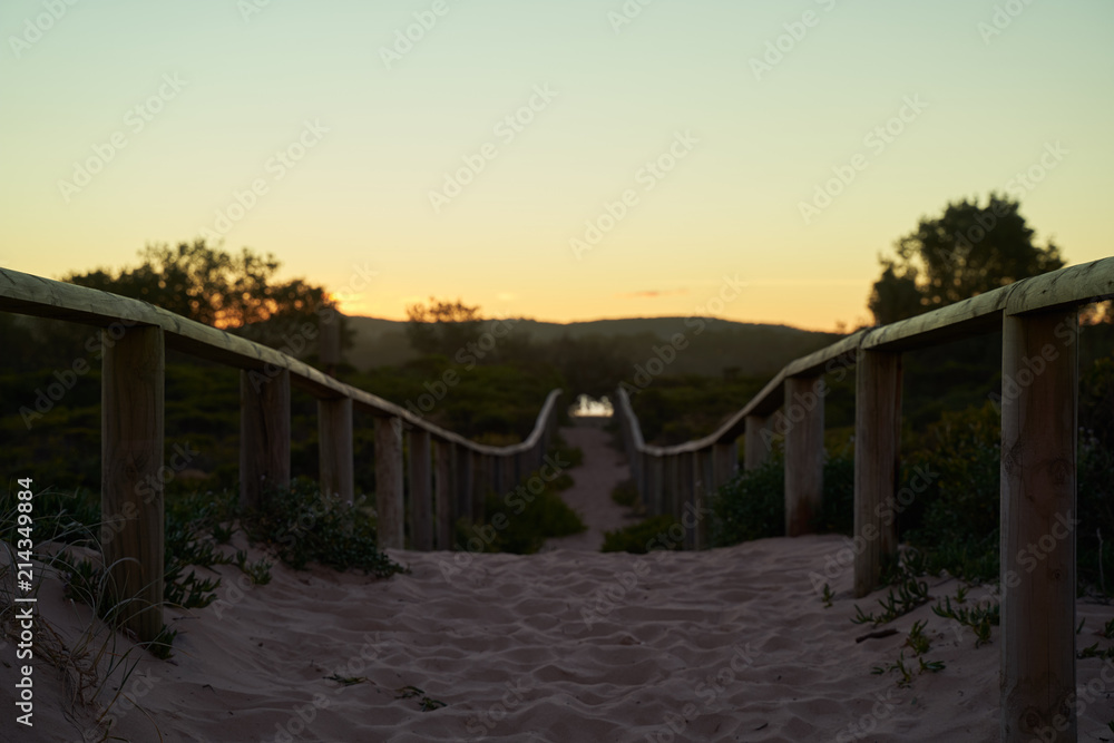 Fototapeta premium Access to the beach