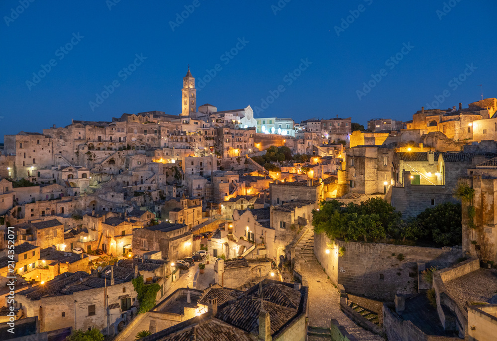 Matera (Basilicata) - The historic center of the wonderful stone city of southern Italy, a tourist attraction for the famous 