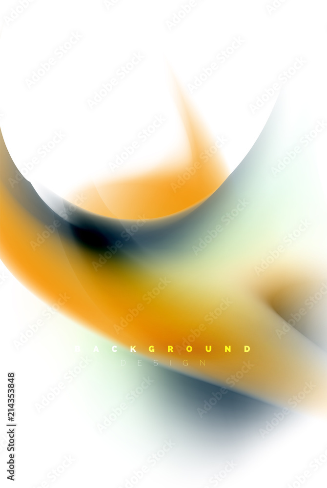 Fototapeta premium Holographic paint explosion design, fluid colors flow, colorful storm. Liquid mixing colours motion concept, trendy abstract background layout template for business presentation, app wallpaper banner