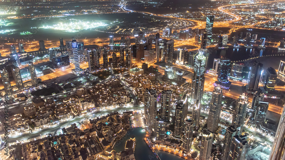 Dubai from the top Burj khalifa Dubai from the top Burj khalifa
