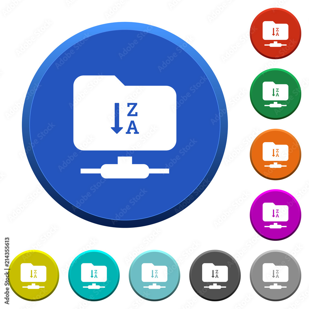 FTP sort descending beveled buttons FTP sort descending beveled buttons
