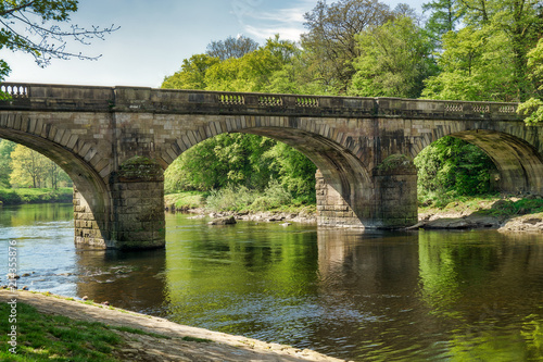 A bridge over the River Lune near Lancaster. © Kevin Eaves
