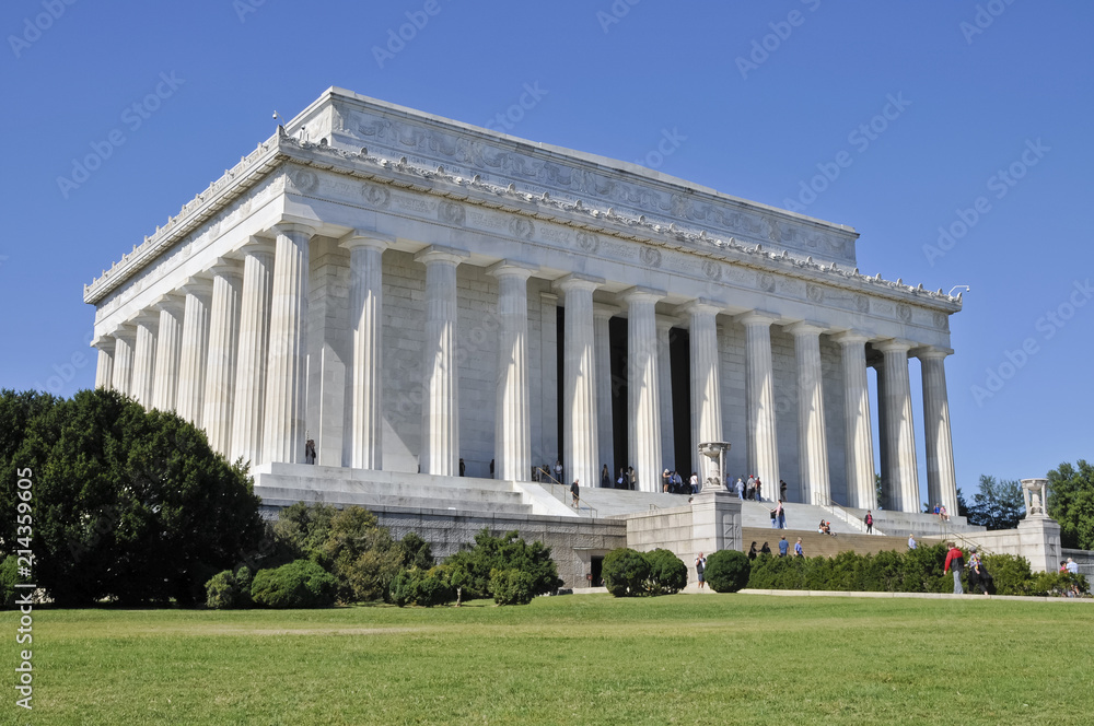 Obraz premium Lincoln Memorial, Washington DC, USA