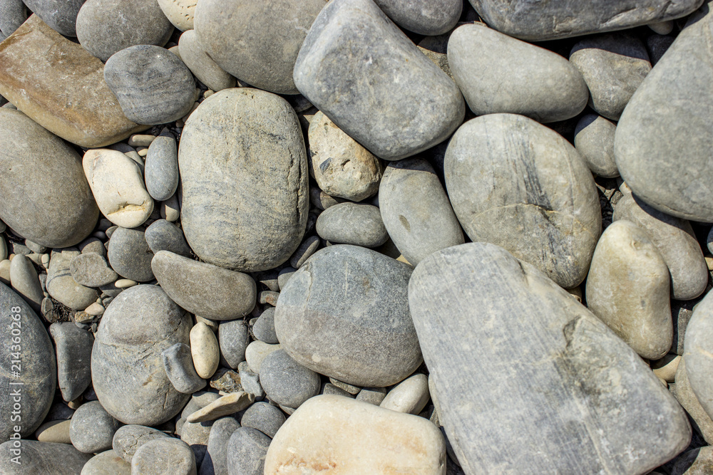 Coastal dry sea pebbles. Texture. Coastal dry sea pebbles. Texture.