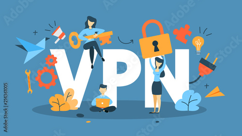 VPN concept illustration