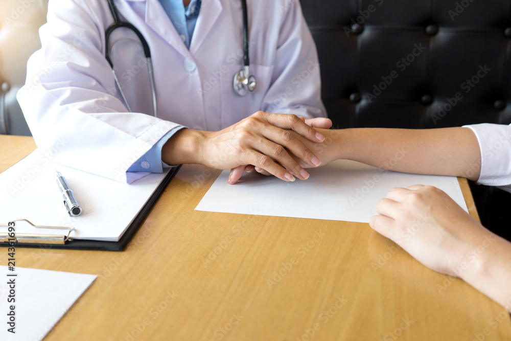 doctor explaining patient symptoms or asking a question doctor explaining patient symptoms or asking a question