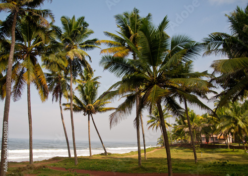 Varkala, Bundesstaat Kerala, Südindien, Asien © Frank