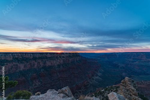 grand canyon sunset