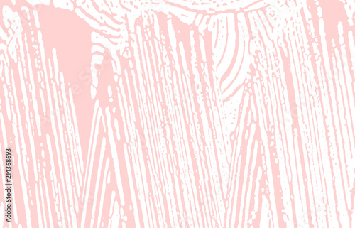 Grunge texture. Distress pink rough trace. Fair background. Noise dirty grunge texture. Flawless artistic surface. 