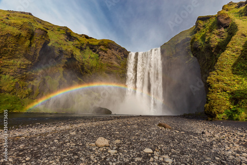Skogarfoss waterfall Iceland