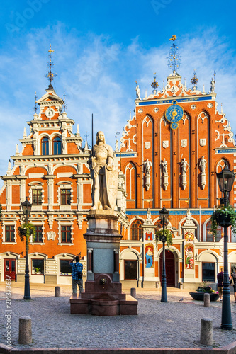 Town Hall Square Riga photo