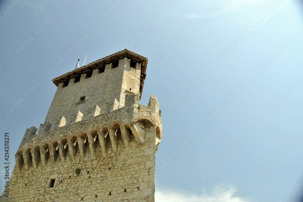 Guaita,the first tower of San Marino Republic Guaita,the first tower of San Marino Republic