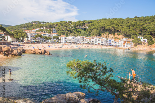 Sea coast near Begur, Costa Brava, Spain