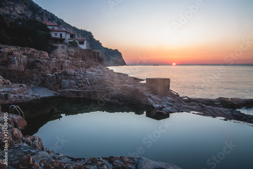 Sunrise in Begur, Costa Brava, Spain