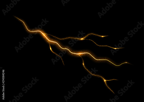 Energy bolt strike