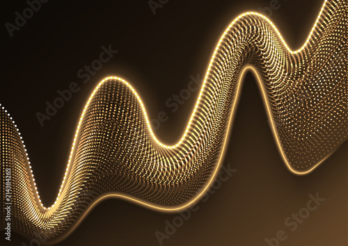 reticulated point waves