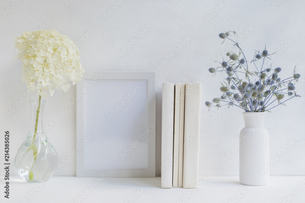 Home interior with decor elements Home interior with decor elements