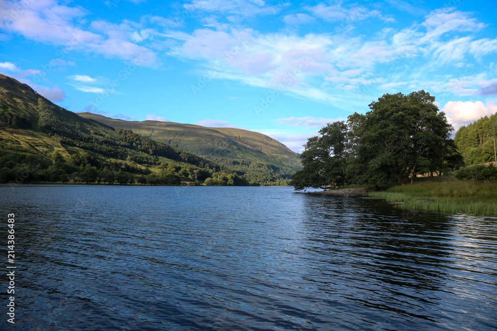 Scottish Highland Loch on a Summer Afternoon