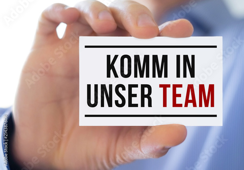 komm in unser Team - wir suchen Verstärkung photo