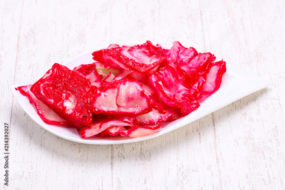 Traditional fermented cabbage Traditional fermented cabbage
