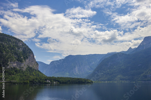 Panoramic view of Hallstatt...