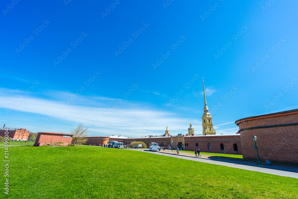 Fototapeta premium St. Peter and Paul Fortress St. Petersburg, Russia